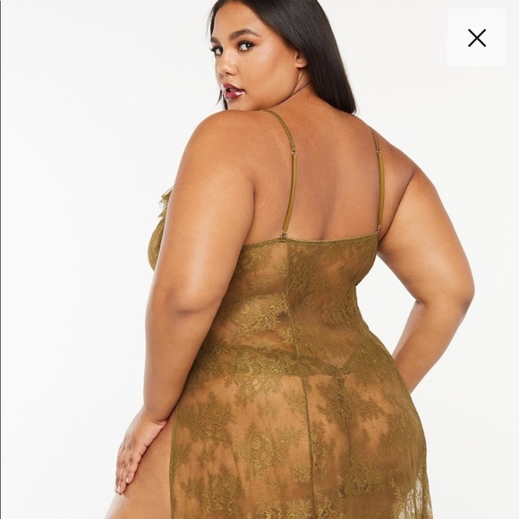 Savage X Fenty Chantilly Cascade lace slip - Picture 4 of 7